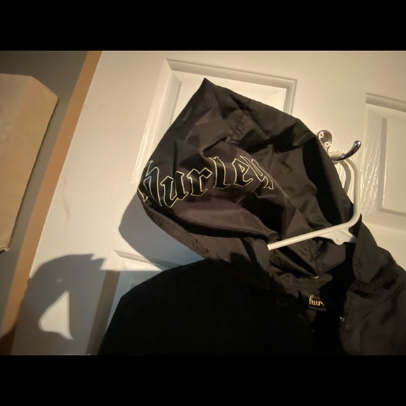 Hurley fall rain hooded skater jacket - Picture 5 of 5